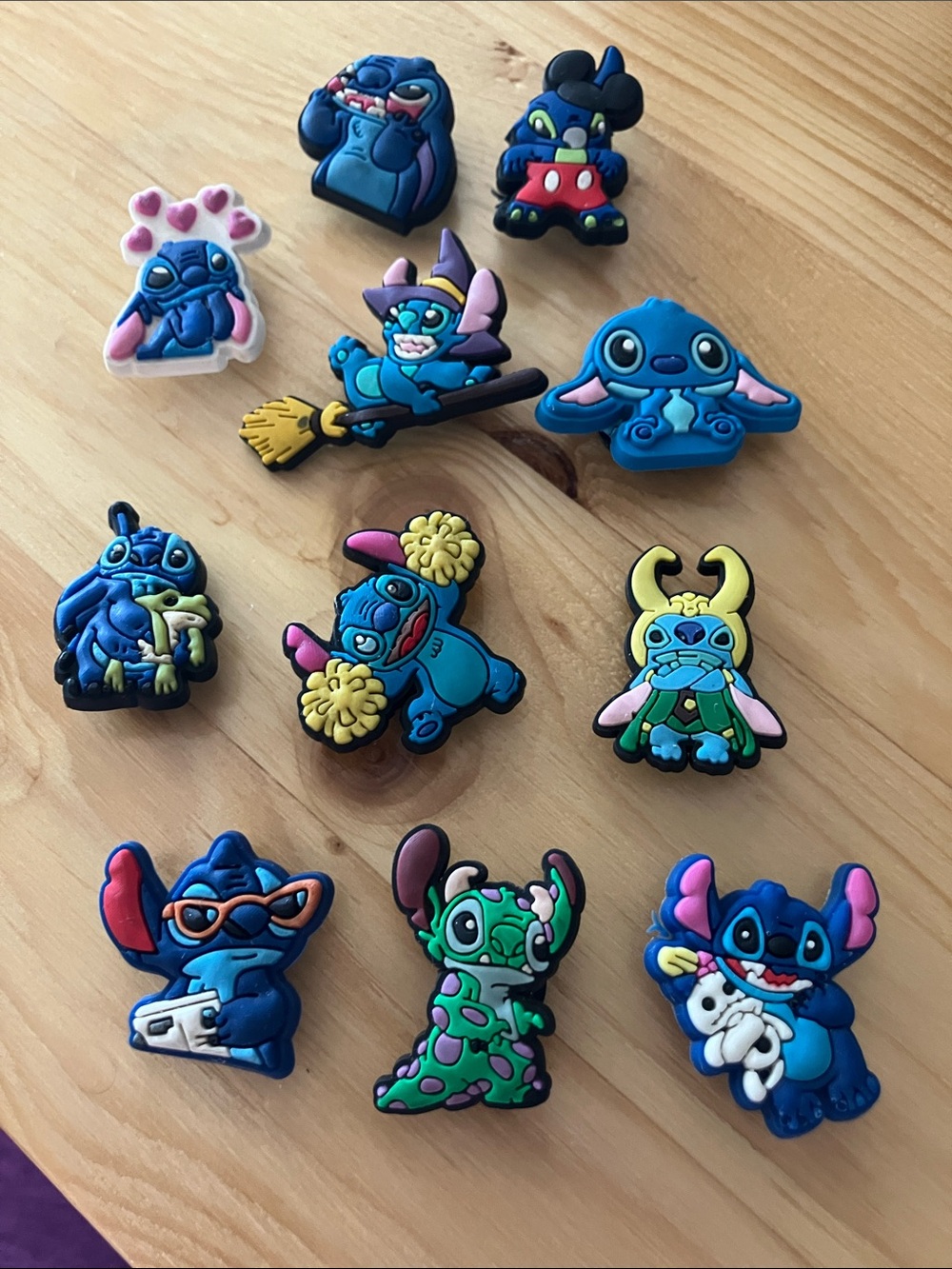 Croc Charms Bundle - Lilo & Stitch